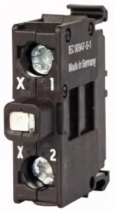 M22-LEDC-W Prvek LED šroubové svorky zadní upevnění 12-30VAC/DC 8-15mA bílá Aktuální