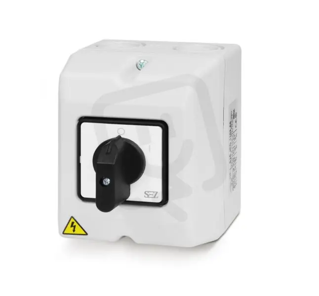 Super Cena S25 JPD 1103 A6 Vačkový spínač v krytu I SEZ KR S25 JPD 1103 A6