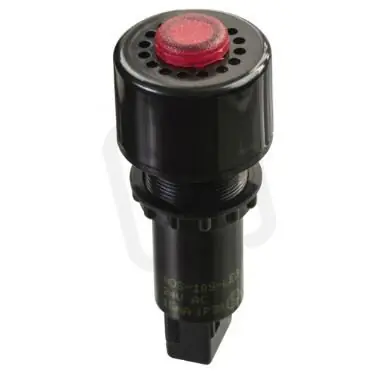 Jen Po Omezenou Doba Akustická signálka AOS-10P LED R 12DC 22mm červená ELECO 1009932