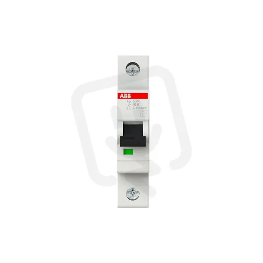 Akce S201-B6 1 fázový jistič 6 A char. B 6 kA ABB 2CDS251001R0065