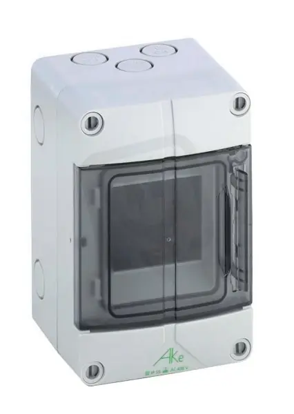 Finální Výprodej Malý rozvaděč AKe 03 šedá IP55 IK07 100x150x96mm SPELSBERG 73550301