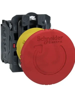 Schneider XB5AS8442 Ovládač nouzového zastavení s aretací,uvolnit pootočením,1 V Finální Výprodej