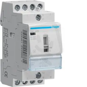 Stykač 25A, 4S, 230V AC /ES420A/ HAGER ERC425 Levný