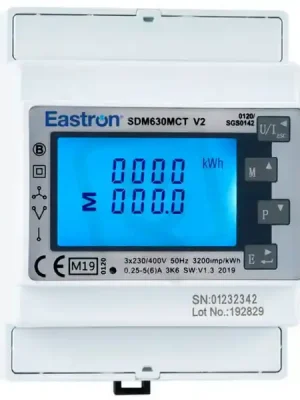 Elektroměr SDM630MCT V2 X/5A MODBUS MID, EASTRON E810 Vysoce Kvalitní