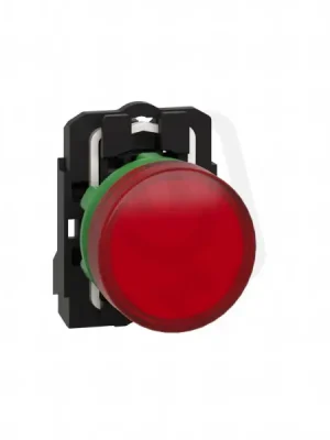 Bezpečná Platba Schneider XB5AVB4 Signálka s LED, 24V, rudá