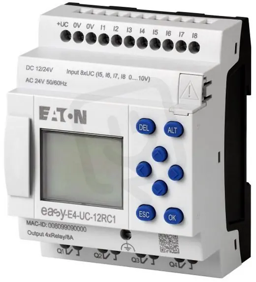 Víkendová Akce EASY-E4-UC-12RC1 Řídicí relé s displejem
