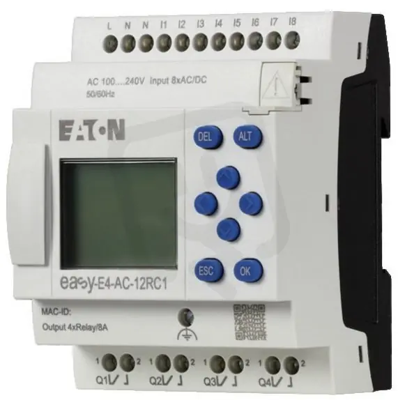 Ihned K Objednání EASY-E4-AC-12RC1 Řídicí relé easyE4 s di
