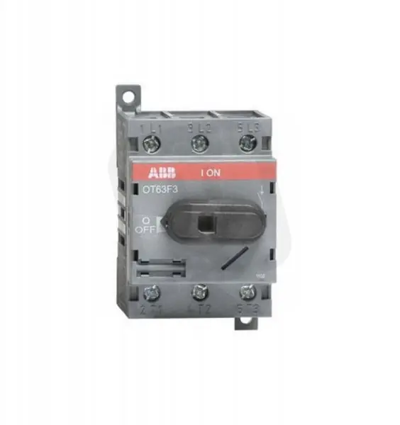 Objednat Nyní Odpínač OT63F3 3P 63A ABB 1SCA105332R1001
