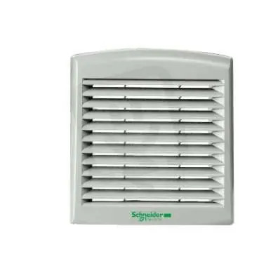 Značkový Schneider NSYCAG291LPF Větrací mřížka, 291 x 291 mm, IP54, RAL 7035
