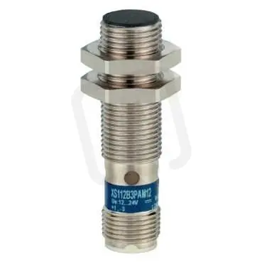 Ověřený Indukční čidlo kov. válcové pr. 12,PNP,12-24 VDC konektor M12 XS512B1PAM12