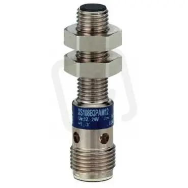 Indukční čidlo NPN,12..24 VDC,konektor M12 TELEMECANIQUE XS108B3NAM12 Akční Nabídka