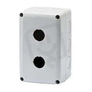 Jen Po Omezenou Doba Skříňka pro 2 přístroje, prům. 22mm, šedá GEWISS GW27102