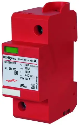 Nízká Cena Svodič přepětí DEHNguard 1-pólový, Uc 1000V AC 950102