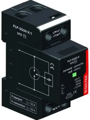 Akce FLP-SG50 V/1 Svodič bleskových proudů TN/TT 50kA (10/350) 2,5 kV A04054