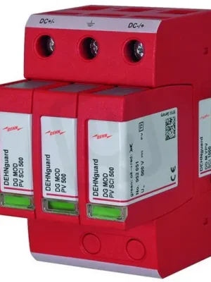 Must-Have Svodič přepětí DEHNguard M Vícepólový, pro FV aplikace do 1000V DC 952510