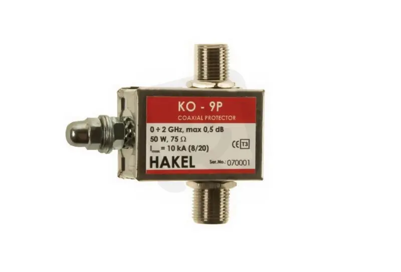 Horká Nabídka Koaxiální přepěťová ochrana KO - 9P HAKEL 55016