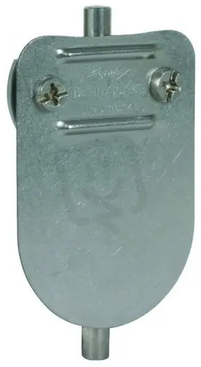 Štítek nerez pro VDB-plakety pro prům. 7-10mm / pásek 30mm DEHN 480113 Autentický