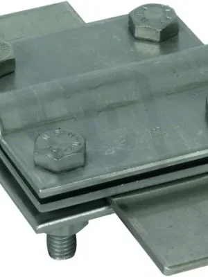 Křížová svorka nerez pro prům. 7-10/pásek 40mm s mezidestičkou DEHN 319229 Cenový Hit