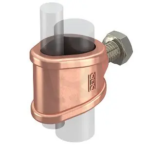 OBO 2745 20 MS Spojka, pro OMEX 218+219, 20mm, Mosaz, CuZn, poměděno Nejprodávanější