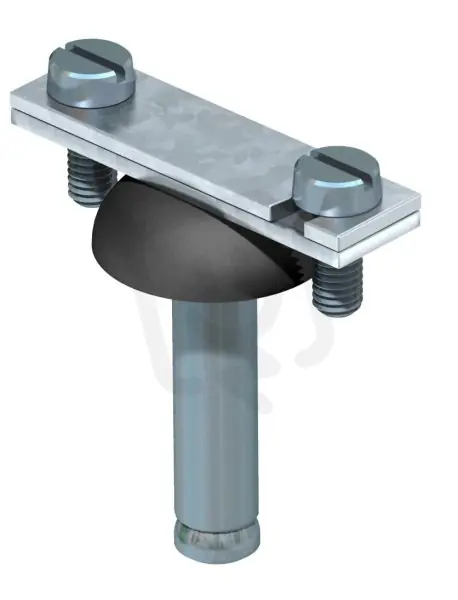 OBO 710 30 Distanční držák pro uzemňovací vodič 30mm Ocel galv. zinek Originální