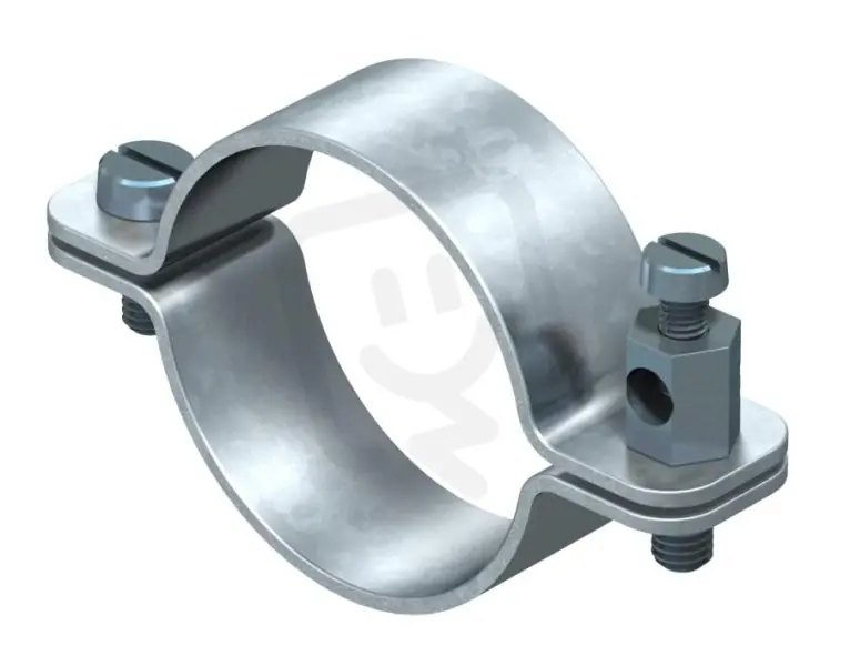 Víkendová Akce OBO 942 28 Uzemňovací objímka, pro trubky, 24-28mm, měď, Cu poniklovaná
