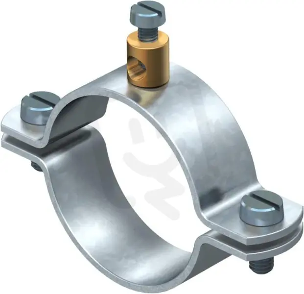 OBO 925,75 Uzemňovací příchytka pro vodič do 16 mm2 3/4‘‘ Ocel galv. zinek Koupit Online