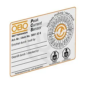 OBO 5091438 Snímač magnetických karet PCS Omezená Nabídka