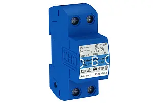 Expresní Doručení OBO MC 125-B NPE Svodič přepětí, typ 1, jiskřiště mezi N a PE 255V