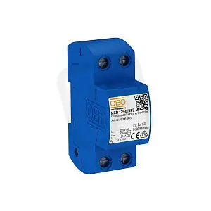OBO MCD 125-B NPE Kombinovaný svodič přepětí typ 1+2 jiskřiště mezi N a PE 255V Kup Teď