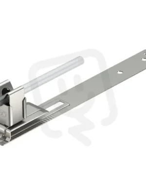 Ověřený OBO 157 L-VA Střešní držák vedení 210mm Nerez ocel materiál 1.4307 A2 1.4301