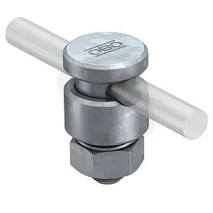 OBO 5001 N-FT Propojovací svorka pro kruhový vodič 8-10mm Ocel žárově zinkováno Časově Omezené