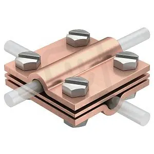 OBO 5312418 Křížová spojka 252 8-10 CU Přímo Od Výrobce