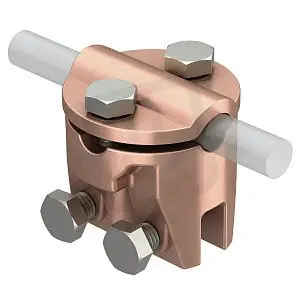 OBO 269 MS Lemová a konstrukční svorka 8/10mm zinek litý pod tlakem Zn poměděno Cenová Bomba