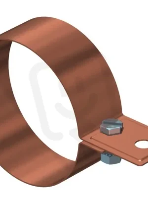 OBO 301 CU-100 Okapová příchytka, 100mm, měď, Cu Výhodná Nabídka