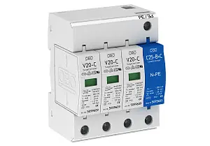 OBO V20-C 3+NPE-280 Svodič přepětí, typ 2, 3P+NPE 40kA(8/20), 280V Cenový Hit