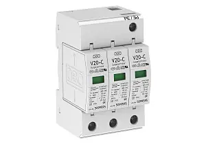 OBO V20-C 3-385 Svodič přepětí, typ 2, 3P, 40kA(8/20), 385V Levný