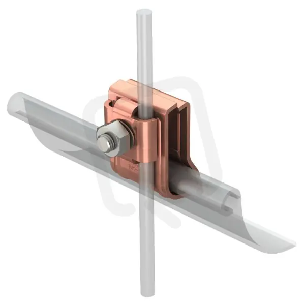 Speciální Cena OBO RK-FIX CU Žlabová svorka s pružinou 2x8 / 2x6mm Nerez ocel
