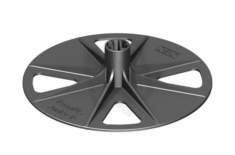 OBO F-FIX-BASIS Základna pro FangFix Junior 150x150x36 grafitově černá Must-Have