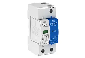 OBO V10-C 1+NPE-280 Svodič přepětí, typ 2+3, TN-S/TT, 1P+NPE 280V Nízká Cena