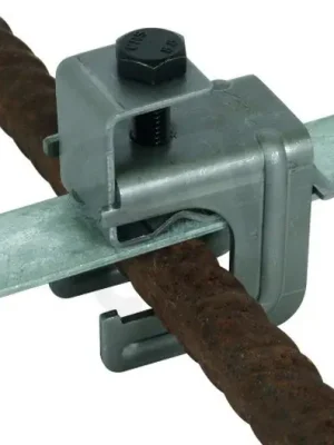 Přítlačná svorka ocelová pro průměr 6-20 mm nebo pásek 30x3 - 4mm DEHN 308031 Finální Výprodej