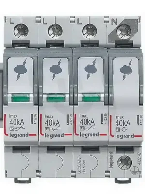 SVODIČ PŘEPĚTÍ 3+N PÓLOVÝ, 40KA, C LEGRAND 412247 Bezpečná Platba
