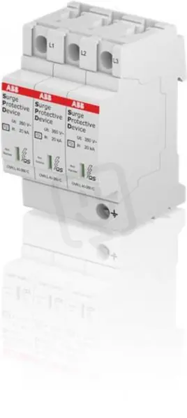 OVR T2 3L 40-350 P QS Přepěťová ochrana T2 40-350 kA ABB 2CTB803883R2400 Ihned K Objednání