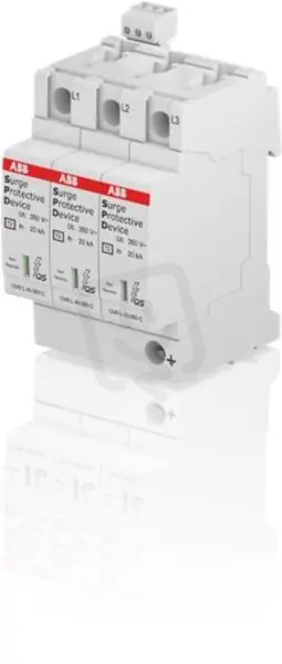 OVR T2 3L 40-350 P TS QS Přepěťová ochrana T2 40-350 kA ABB 2CTB803883R2500 Super Cena