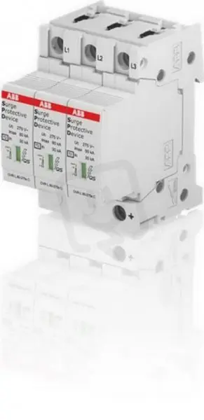 Super Cena OVR T2 3L 80-275s P QS Přepěťová ochrana T2 80-275 kA ABB 2CTB815708R1800