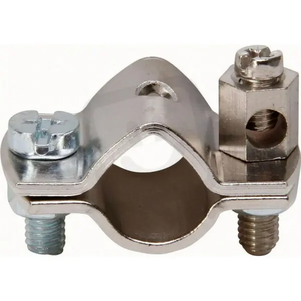55566387 Earthing pipe clip, for attachm Značkový