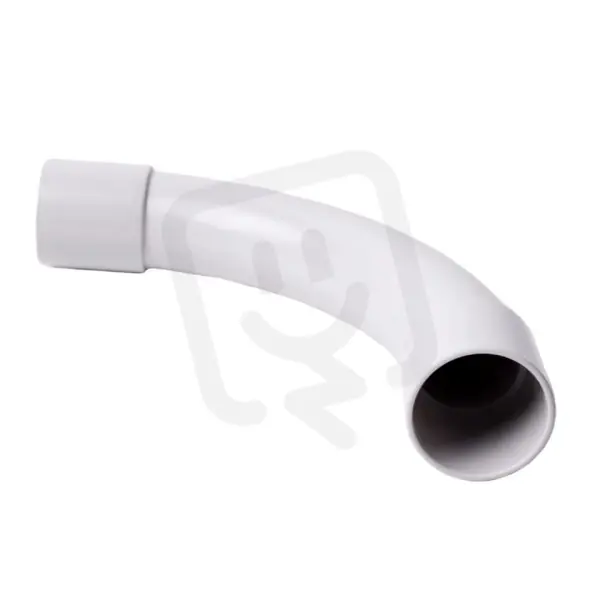 Oblíbený Koleno 90° pro tuhé elektroinstalační trubky PVC pr. 16 mm, světle šedé.