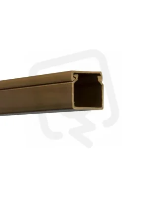 Akce Lišta 18x18mm, imitace dřeva, tmavá, karton MALPRO D1002-8835K