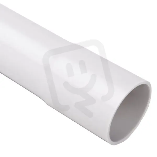 Tuhá hrdlovaná trubka PVC pr. 40 mm, 22411, 320N/5cm, světle šedá, délka 3 m. Odeslání Ihned