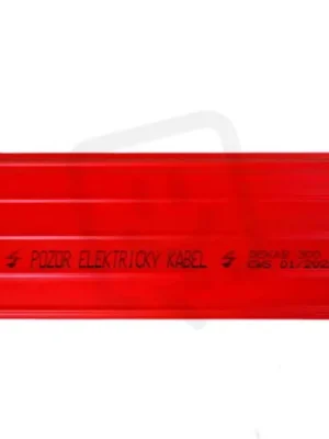 Oblíbený Kabelová krycí deska DEKAB 300/2 mm PVC červená CWS 002006V