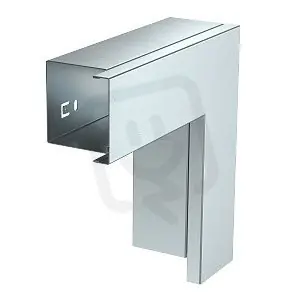 OBO LKM F60060FS Plochý roh s vrchním dílem 60x60mm Ocel pásově zinkováno Poslední Šance